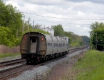 Amtrak entering Bergen